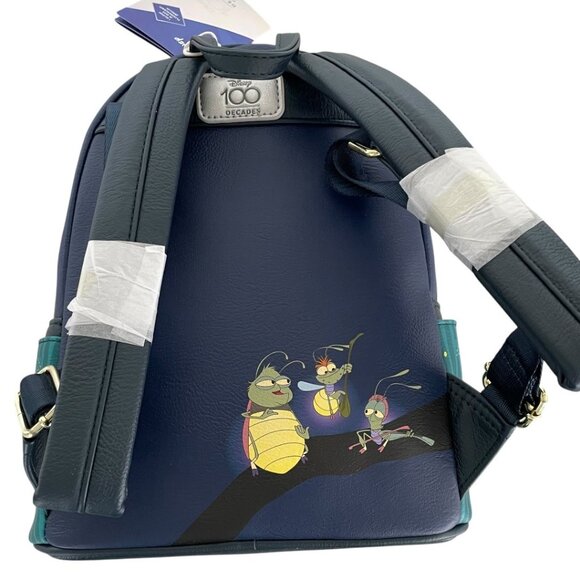 Disney100 Loungefly Princess and the Frog Louis Ray Glow in Dark Mini Backpack main image 13